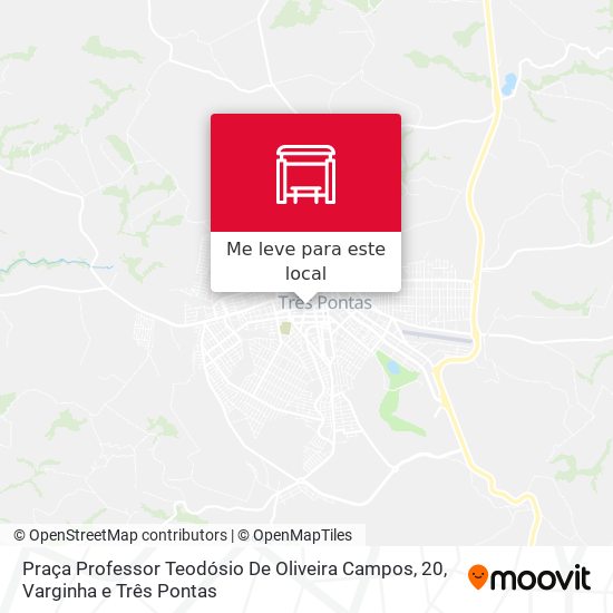 Praça Professor Teodósio De Oliveira Campos, 20 mapa