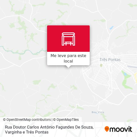 Rua Doutor Carlos Antônio Fagundes De Souza mapa
