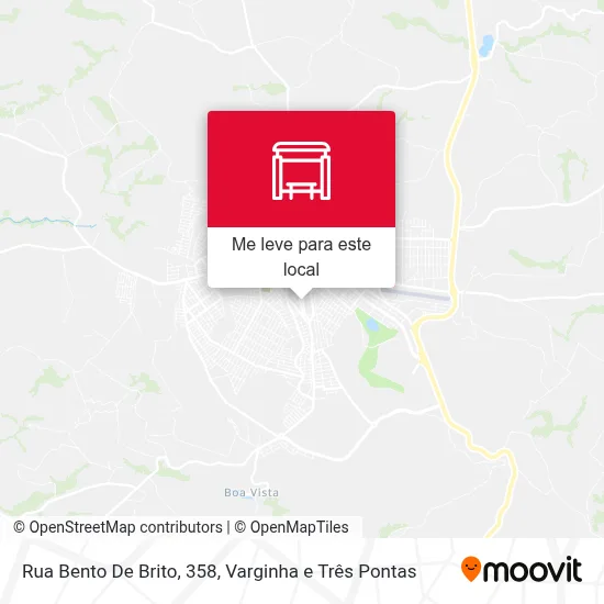 Rua Bento De Brito, 358 mapa
