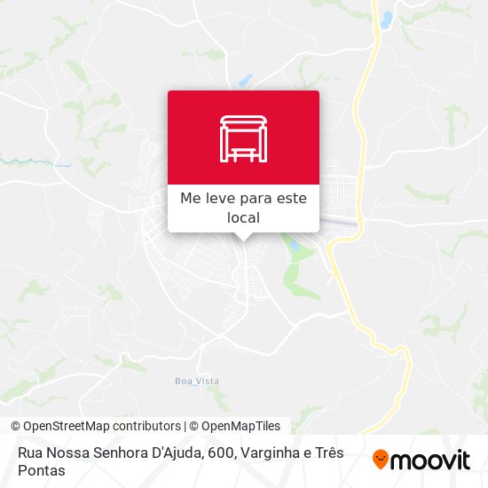 Rua Nossa Senhora D'Ajuda, 600 mapa