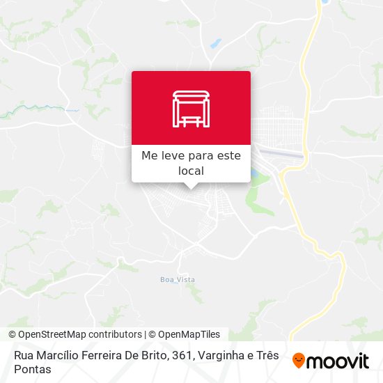 Rua Marcílio Ferreira De Brito, 361 mapa