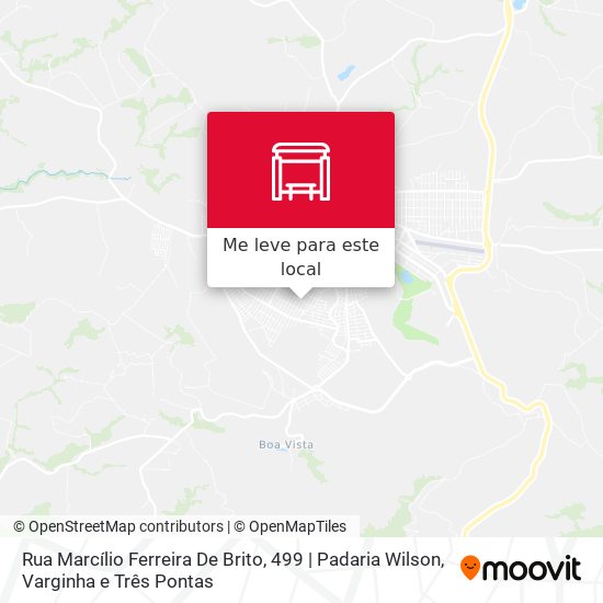 Rua Marcílio Ferreira De Brito, 499 | Padaria Wilson mapa