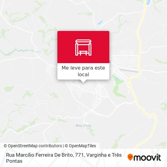 Rua Marcílio Ferreira De Brito, 771 mapa