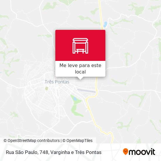 Rua São Paulo, 748 mapa