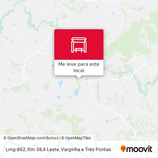 Lmg-862, Km 38,4 Leste mapa