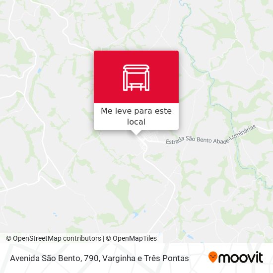 Avenida São Bento, 790 mapa