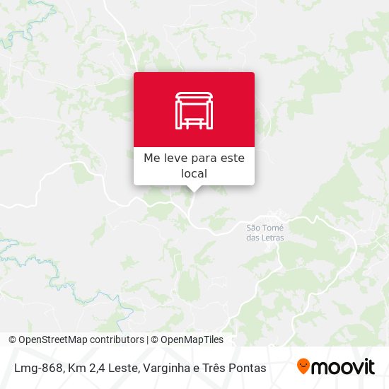 Lmg-868, Km 2,4 Leste mapa
