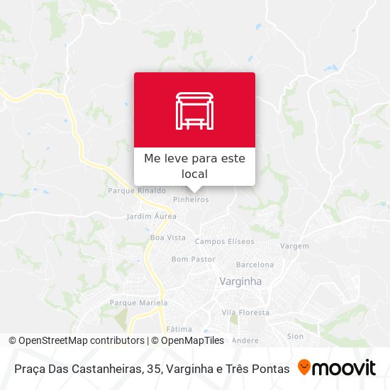Praça Das Castanheiras, 35 mapa