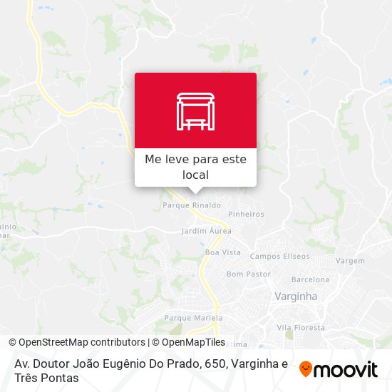 Av. Doutor João Eugênio Do Prado, 650 mapa