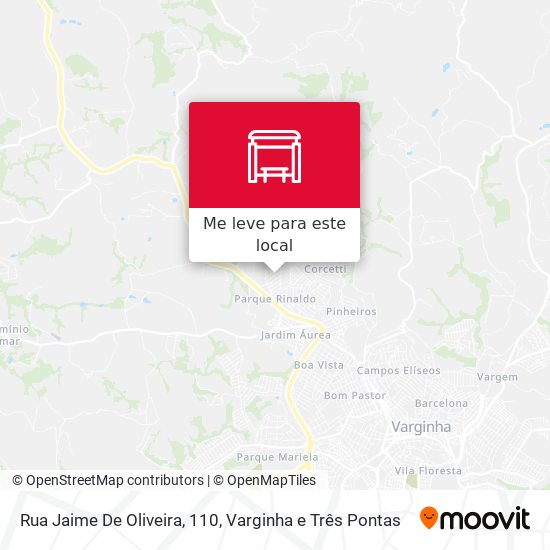 Rua Jaime De Oliveira, 110 mapa