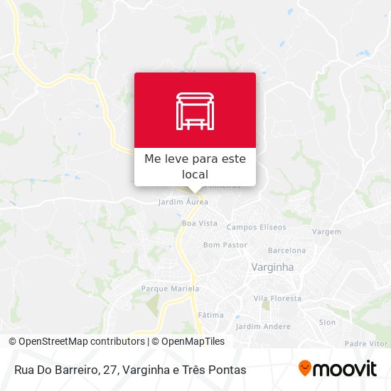 Rua Do Barreiro, 27 mapa
