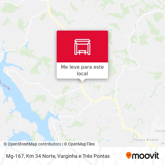 Mg-167, Km 34 Norte mapa