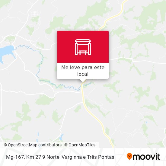 Mg-167, Km 27,9 Norte mapa