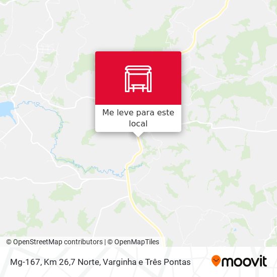 Mg-167, Km 26,7 Norte mapa