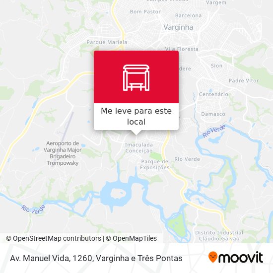 Av. Manuel Vida, 1260 mapa