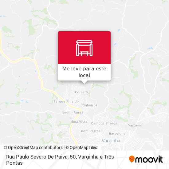 Rua Paulo Severo De Paiva, 50 mapa