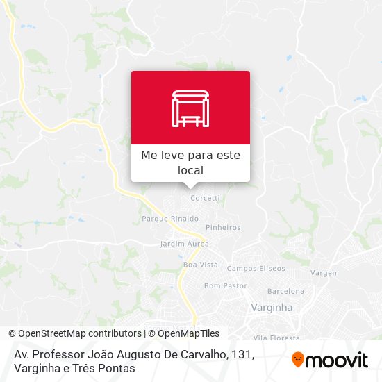Av. Professor João Augusto De Carvalho, 131 mapa