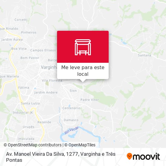 Av. Manoel Vieira Da Silva, 1277 mapa