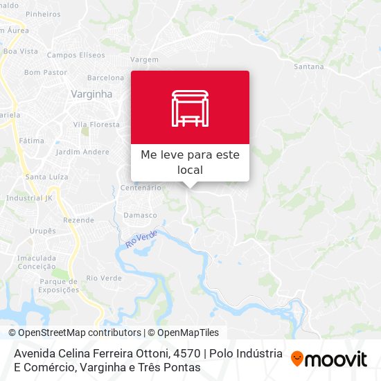 Avenida Celina Ferreira Ottoni, 4570 | Polo Indústria E Comércio mapa