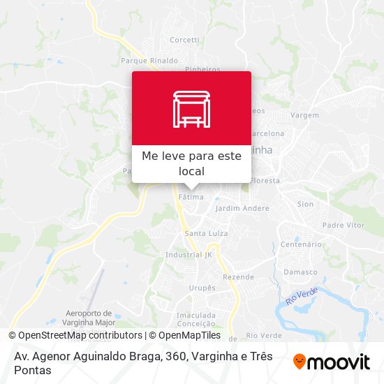 Av. Agenor Aguinaldo Braga, 360 mapa