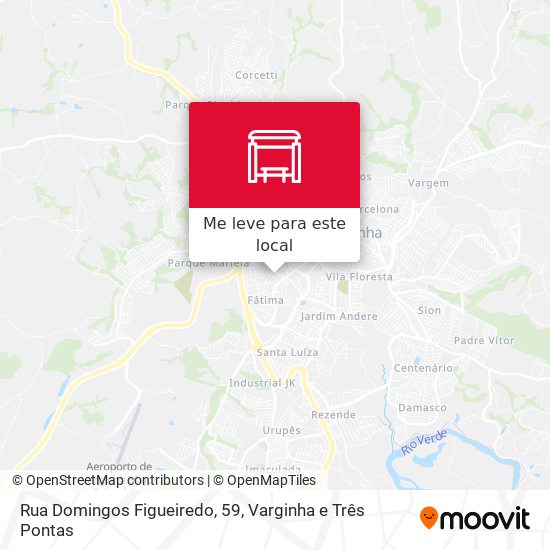 Rua Domingos Figueiredo, 59 mapa