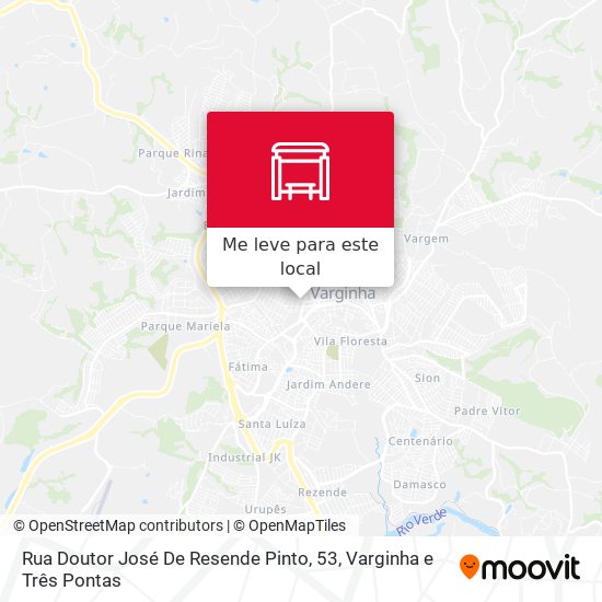Rua Doutor José De Resende Pinto, 53 mapa