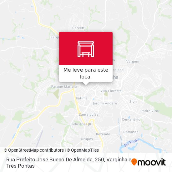 Rua Prefeito José Bueno De Almeida, 250 mapa