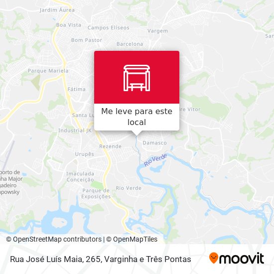 Rua José Luís Maia, 265 mapa