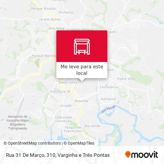 Rua 31 De Março, 310 mapa