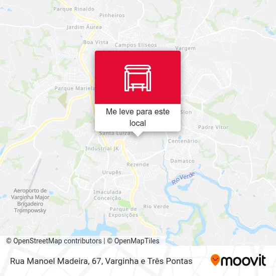 Rua Manoel Madeira, 67 mapa