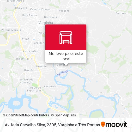 Av. Ieda Carvalho Silva, 2305 mapa