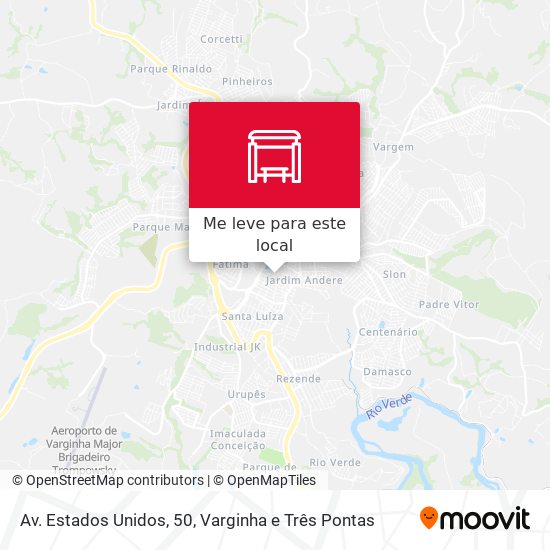 Av. Estados Unidos, 50 mapa