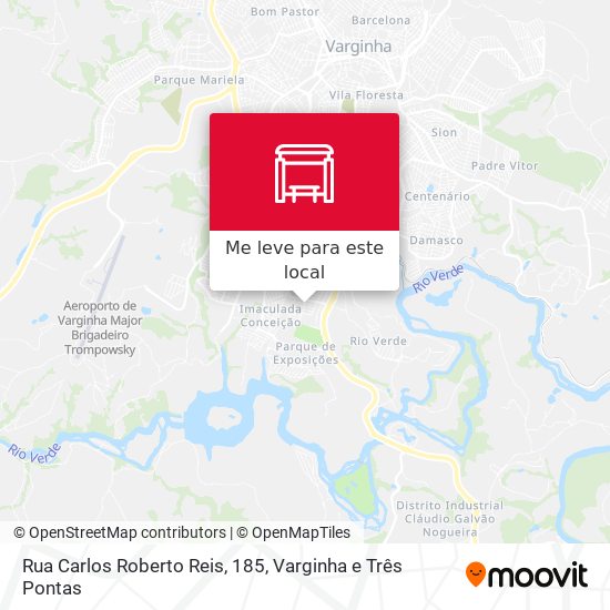 Rua Carlos Roberto Reis, 185 mapa