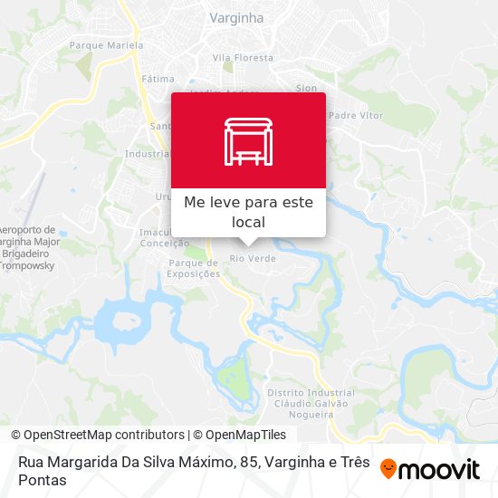 Rua Margarida Da Silva Máximo, 85 mapa