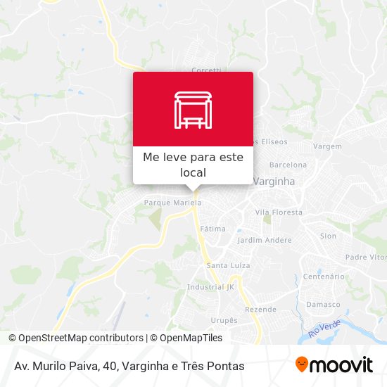 Av. Murilo Paiva, 40 mapa