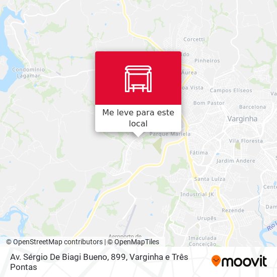 Av. Sérgio De Biagi Bueno, 899 mapa