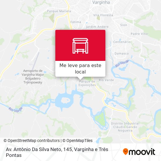 Av. Antônio Da Silva Neto, 145 mapa