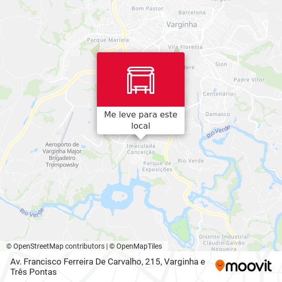 Av. Francisco Ferreira De Carvalho, 215 mapa