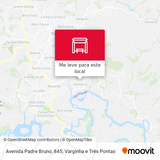 Avenida Padre Bruno, 845 mapa