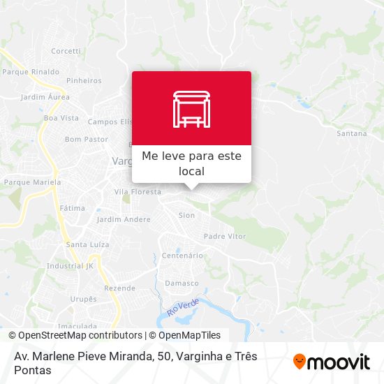 Av. Marlene Pieve Miranda, 50 mapa