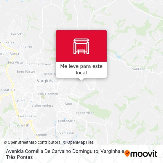 Avenida Cornélia De Carvalho Dominguito mapa