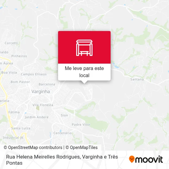 Rua Helena Meirelles Rodrigues mapa