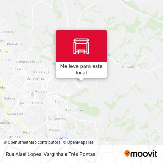 Rua Alael Lopes mapa