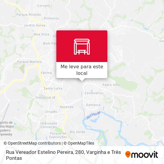 Rua Vereador Estelino Pereira, 280 mapa