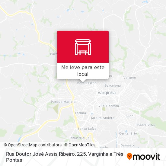 Rua Doutor José Assis Ribeiro, 225 mapa