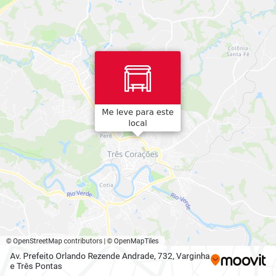 Av. Prefeito Orlando Rezende Andrade, 732 mapa