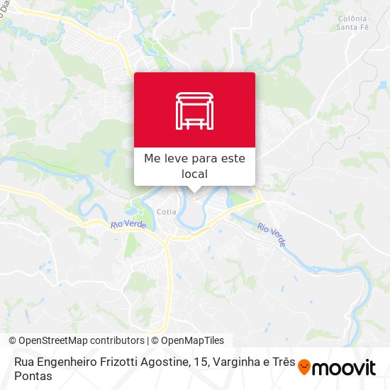 Rua Engenheiro Frizotti Agostine, 15 mapa