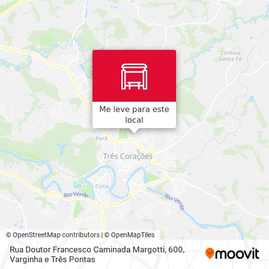 Rua Doutor Francesco Caminada Margotti, 600 mapa