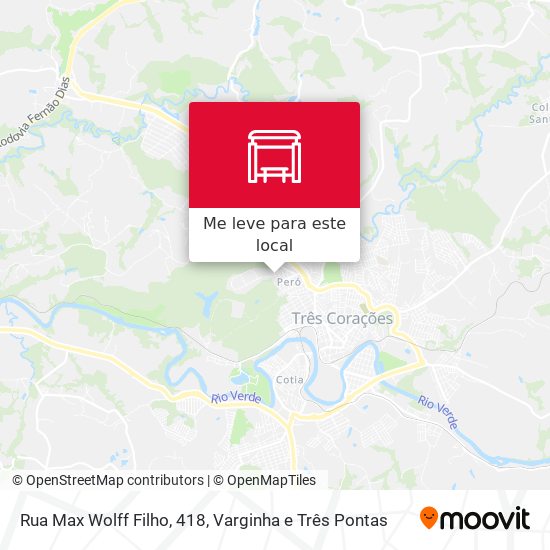 Rua Max Wolff Filho, 418 mapa