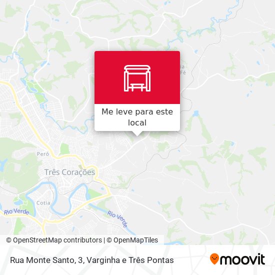 Rua Monte Santo, 3 mapa